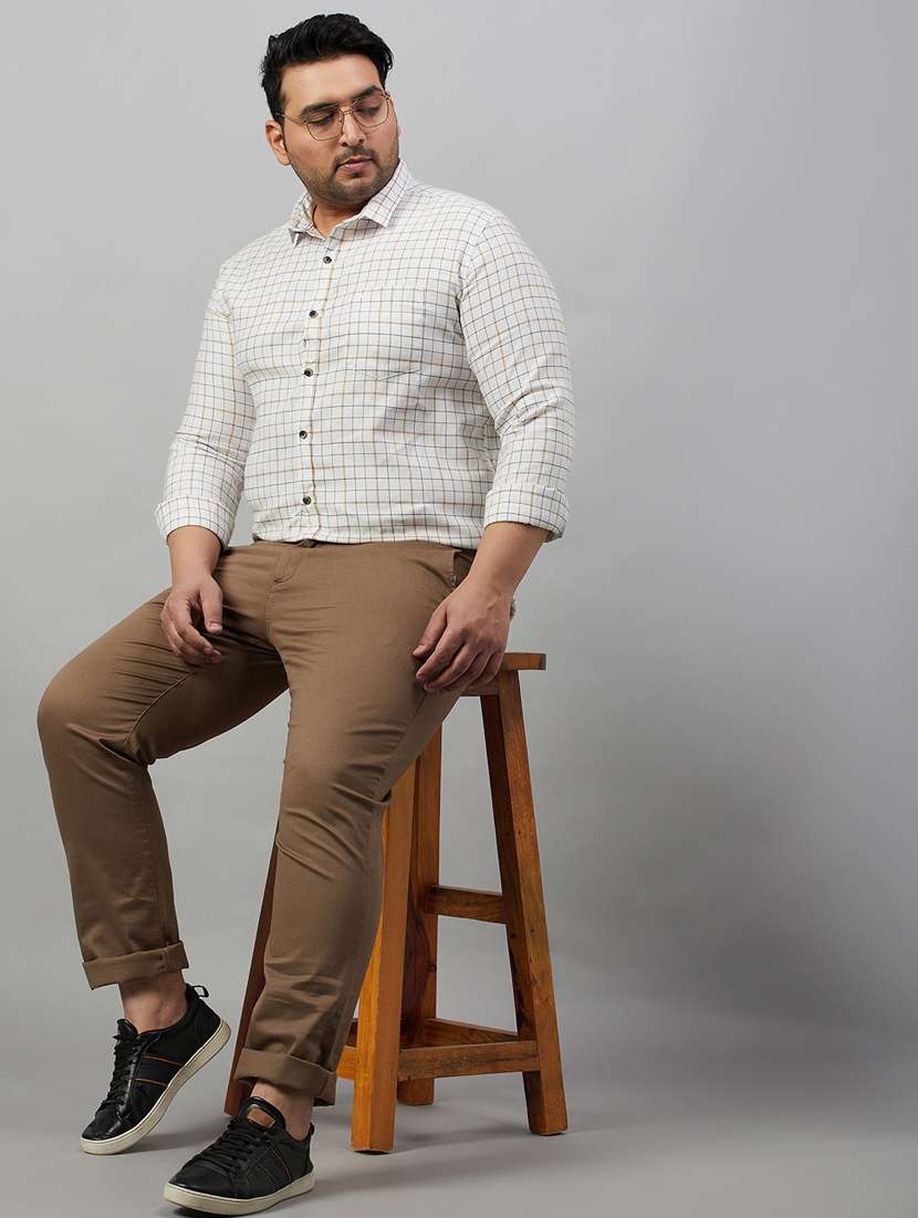 mens checks casual shirt - 19483022 -  Standard Image - 4