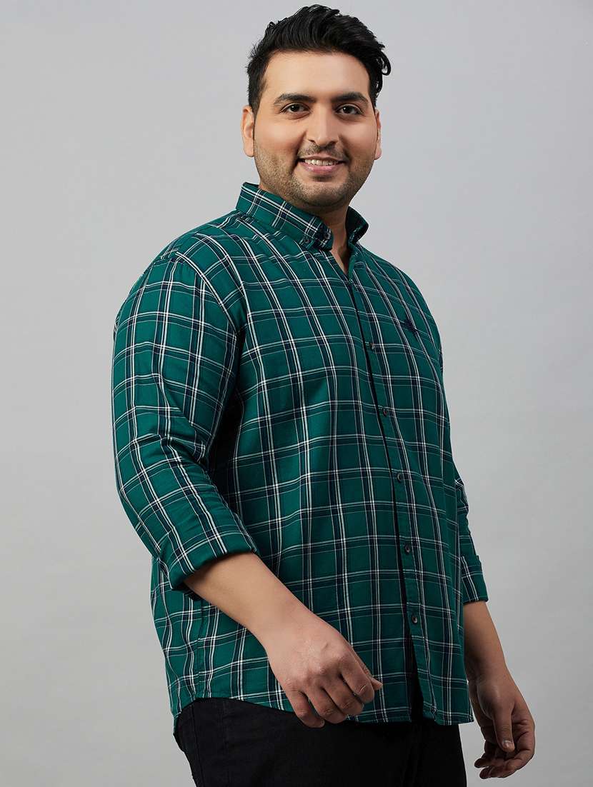 Mens Checks Casual Shirt - 19483023 -  Standard Image - 1