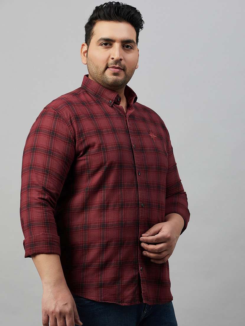 mens checks casual shirt - 19483024 -  Standard Image - 1