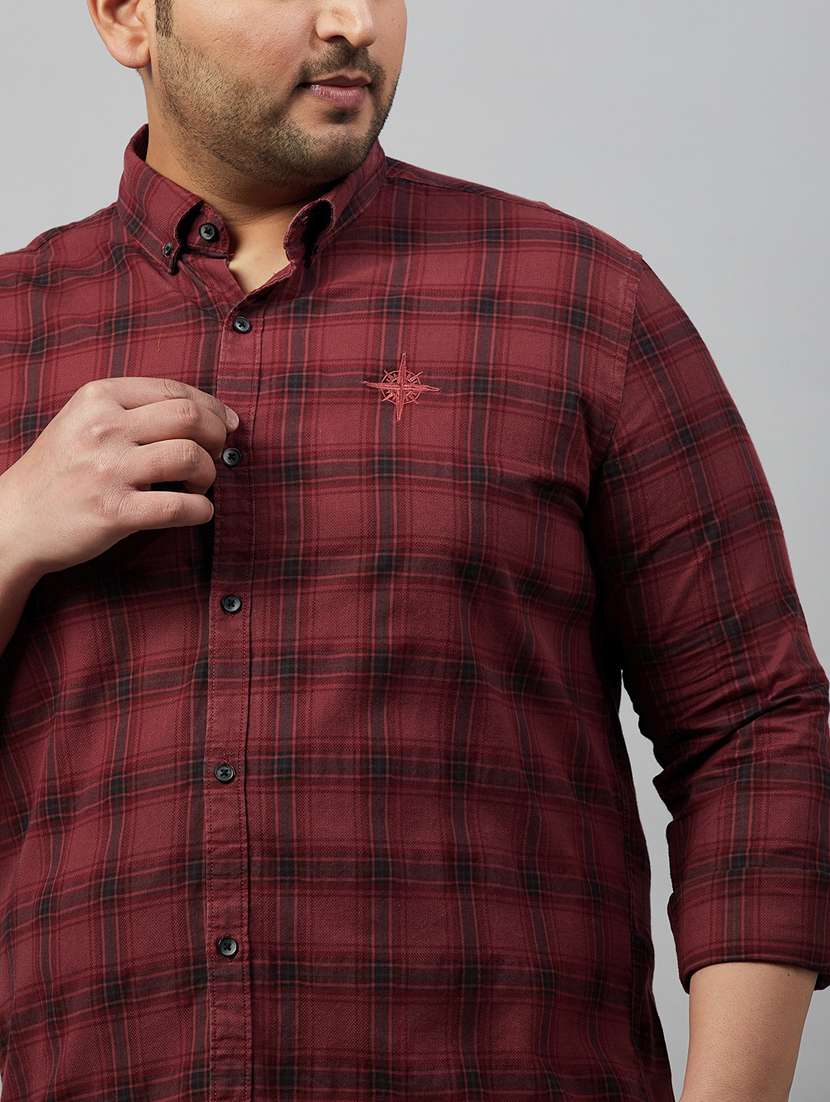mens checks casual shirt - 19483024 -  Standard Image - 6