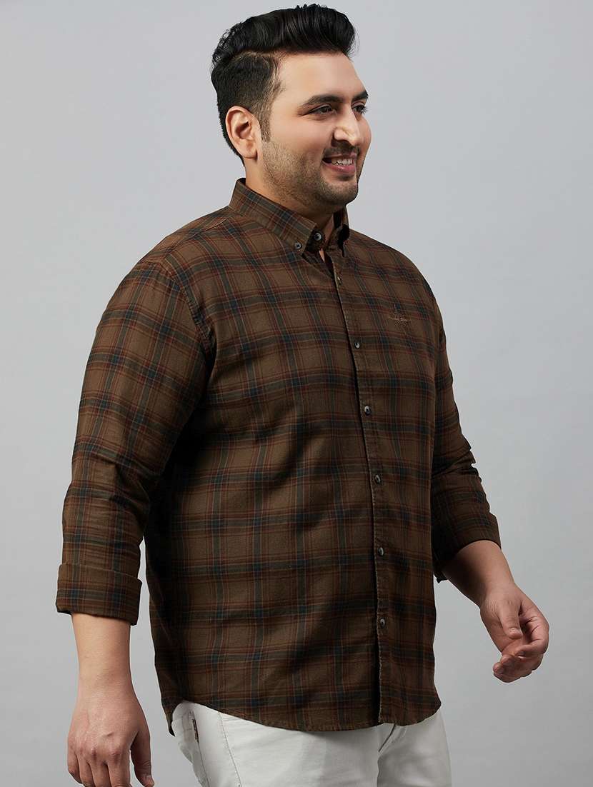 Mens Checks Casual Shirt - 19483026 -  Standard Image - 1