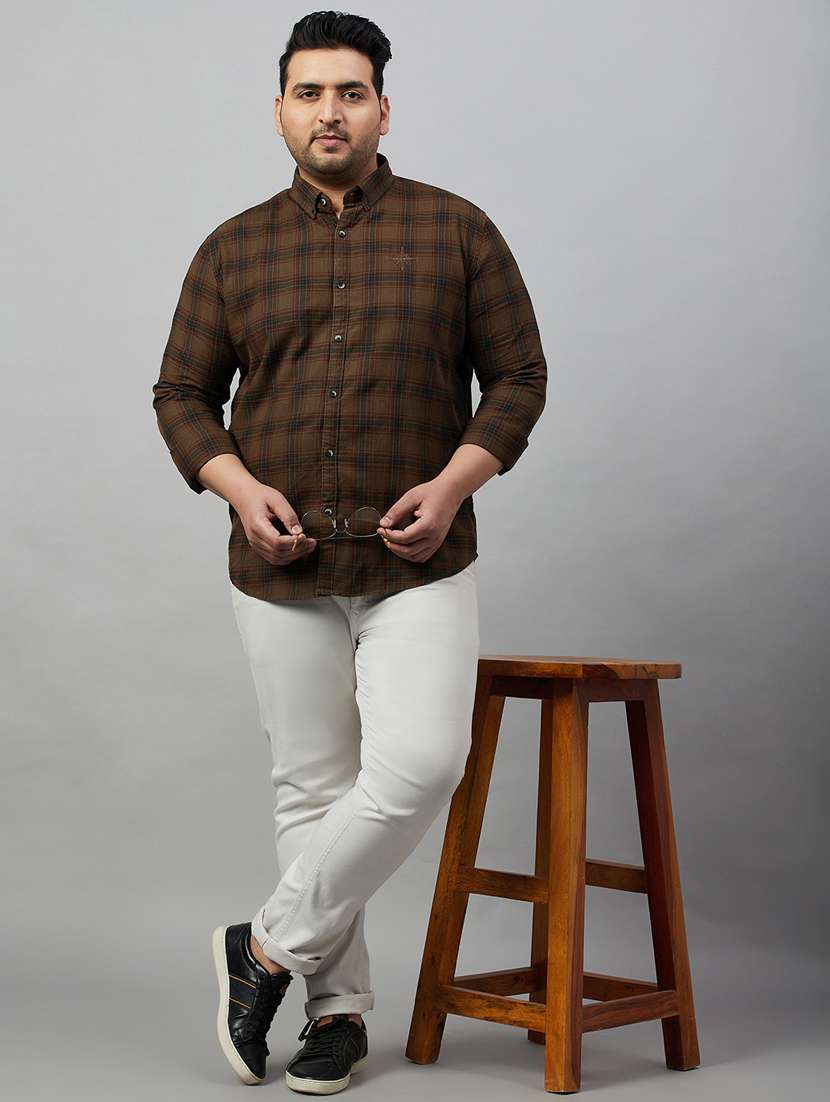 Mens Checks Casual Shirt - 19483026 -  Standard Image - 4
