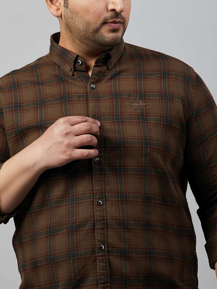 Mens Checks Casual Shirt - 19483026 -  Standard Image - 6