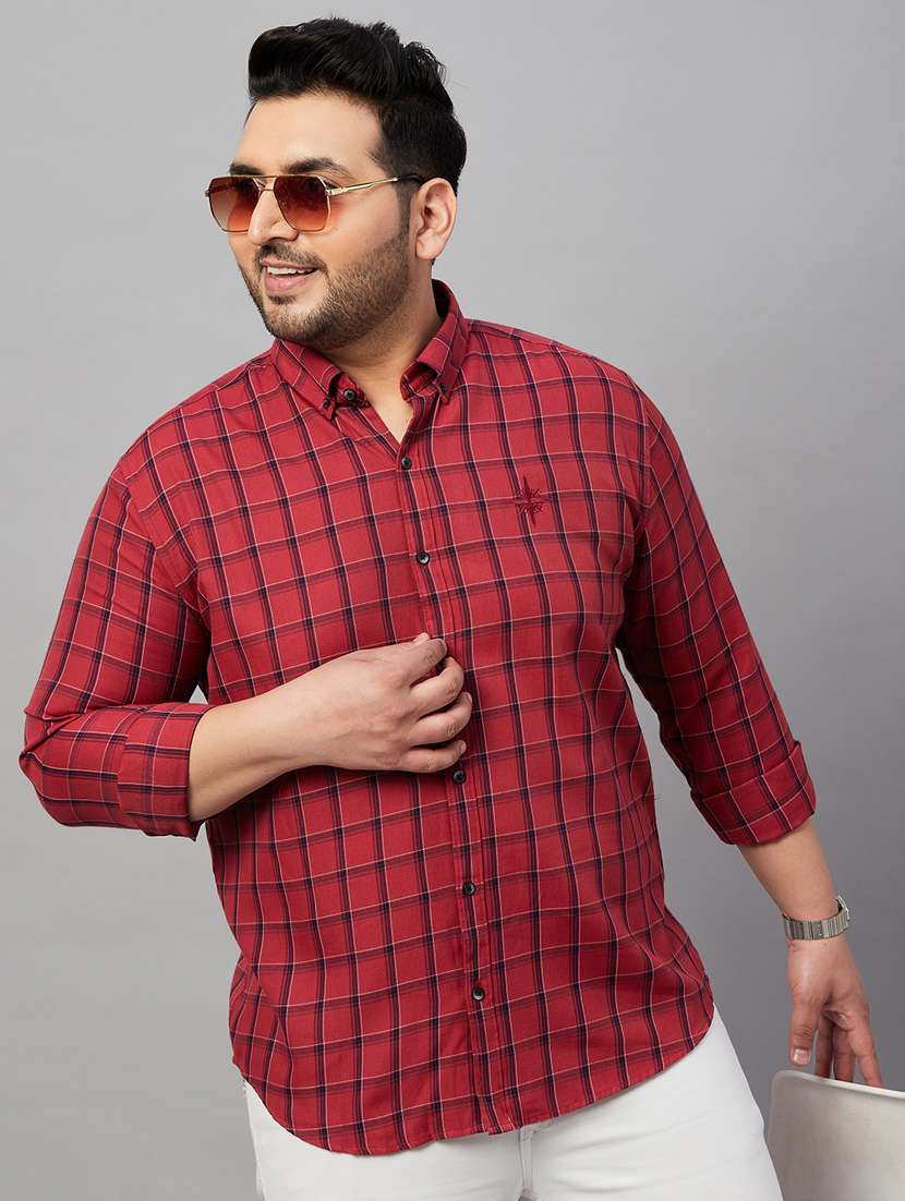 mens checks casual shirt - 19483027 -  Standard Image - 4