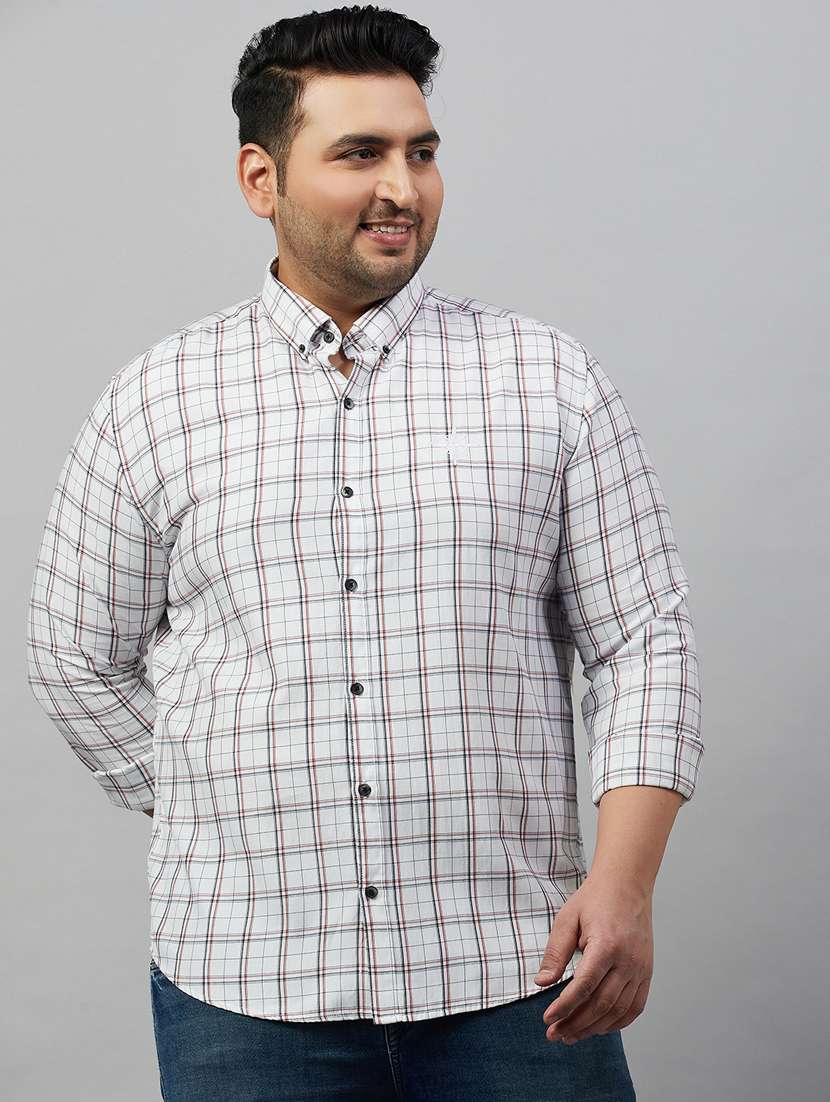 mens checks casual shirt