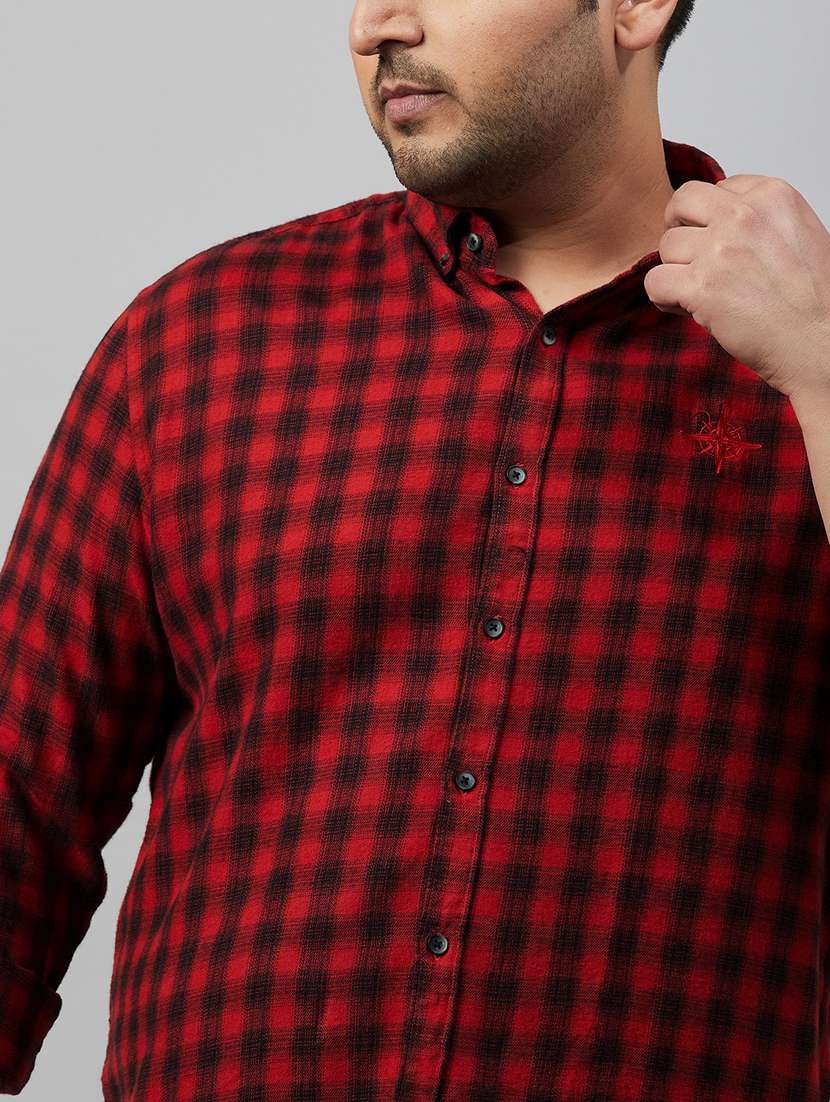 Mens Checks Casual Shirt - 19483033 -  Standard Image - 6