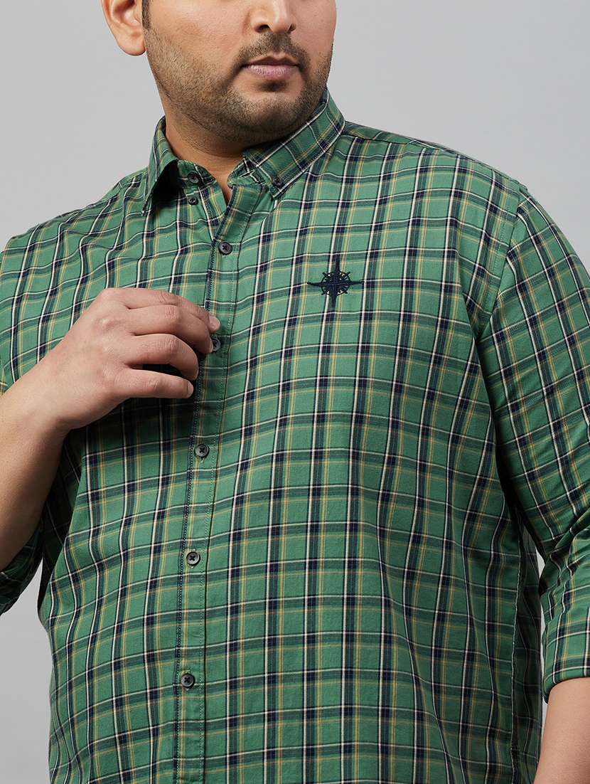 mens checks casual shirt - 19483034 -  Standard Image - 6