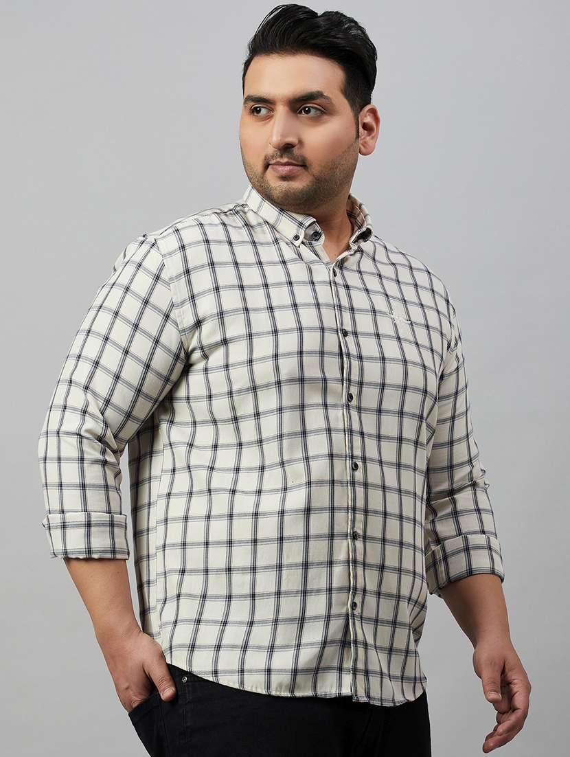 mens checks casual shirt - 19483035 -  Standard Image - 1