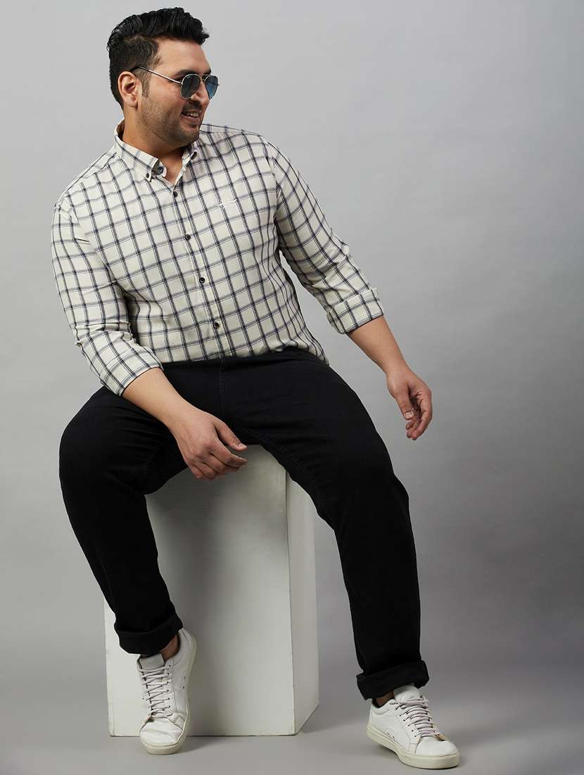 mens checks casual shirt - 19483035 -  Standard Image - 4