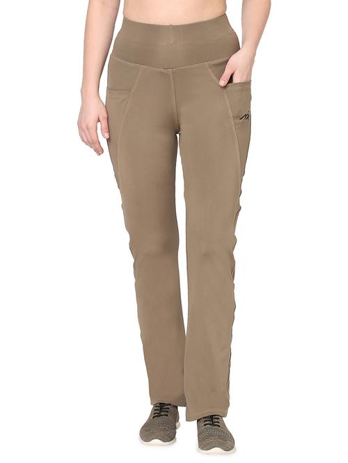 mid rise solid track pant - 19484346 -  Standard Image - 0