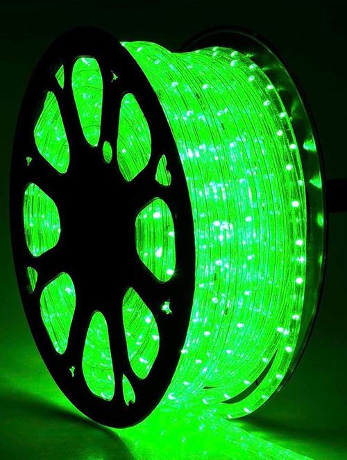 rsct green 20 m led decorative ceiling rope light with adapter - 19487014 - Standard Image - 0