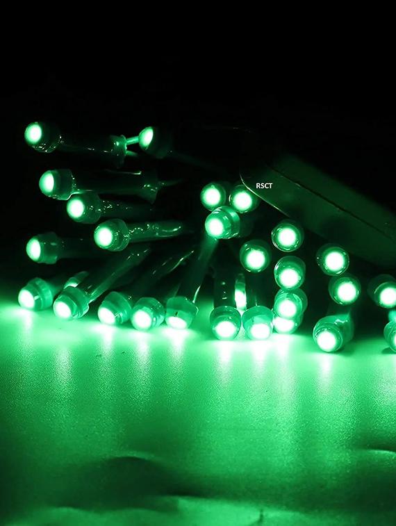 rsct battery powered waterproof and corded 25 v green led string light 36 ft - 19487122 - Standard Image - 4