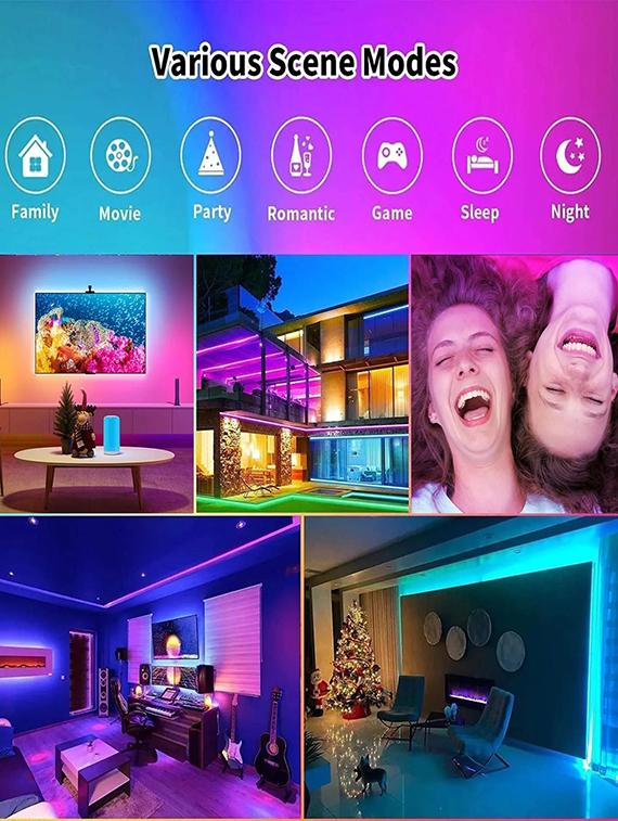 rsct plastic corded electric waterproof and colour changing 12 v multi led strip light - 19487288 - Standard Image - 1