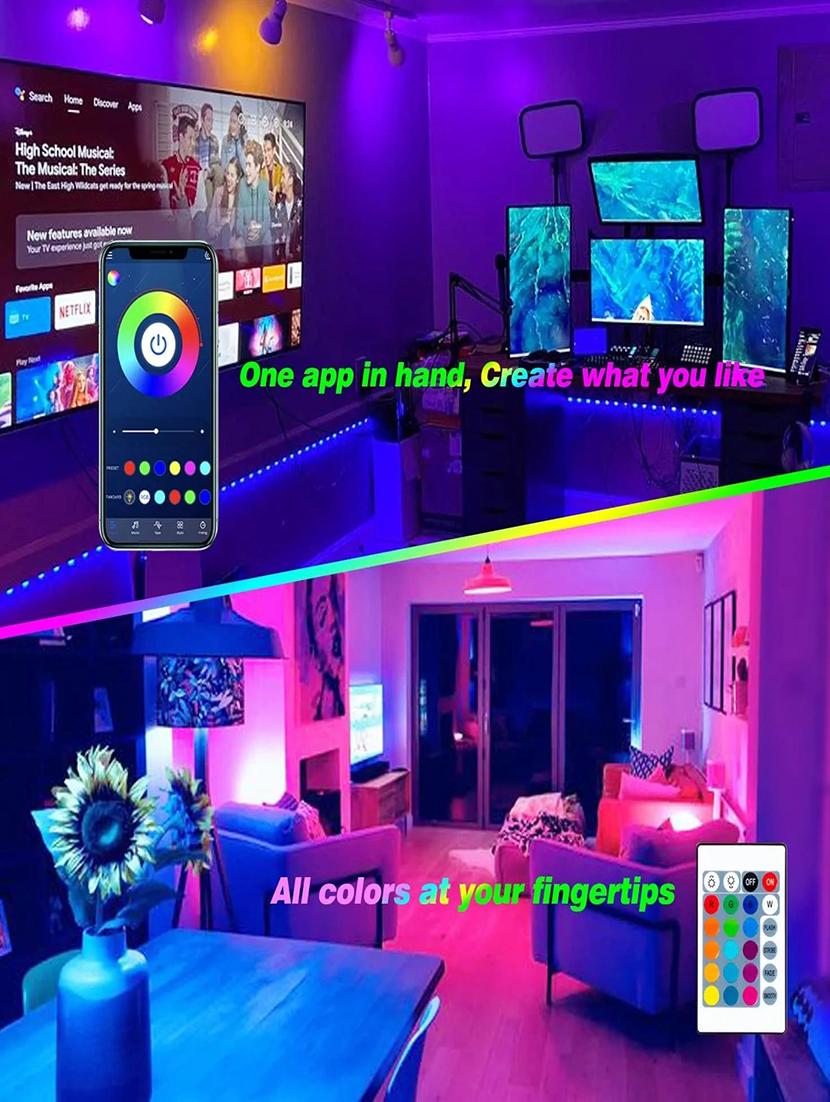 rsct plastic corded electric waterproof and colour changing 12 v multi led strip light - 19487288 - Standard Image - 4
