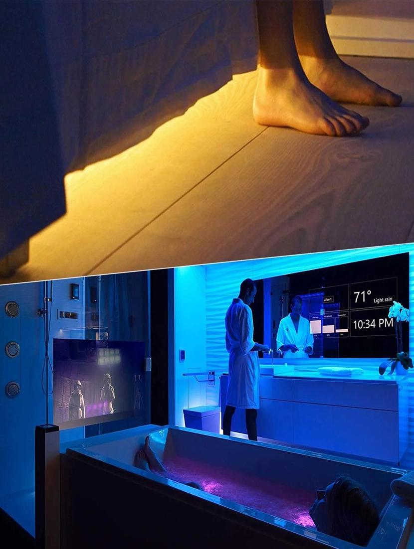 rsct plastic corded electric waterproof and color changing 12 v dc multi led strip light - 19487313 - Standard Image - 4