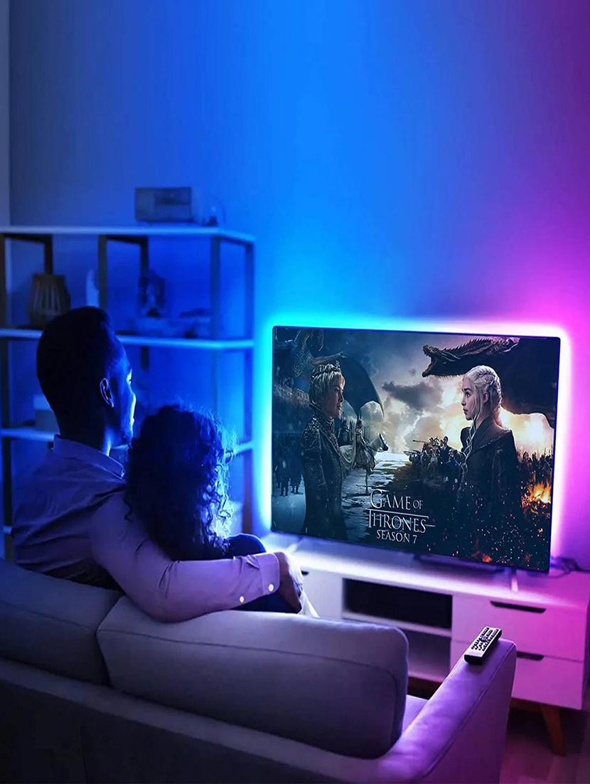 rsct plastic corded electric adjustable and color changing 12 v red, green and blue led strip light - 19487314 - Standard Image - 1