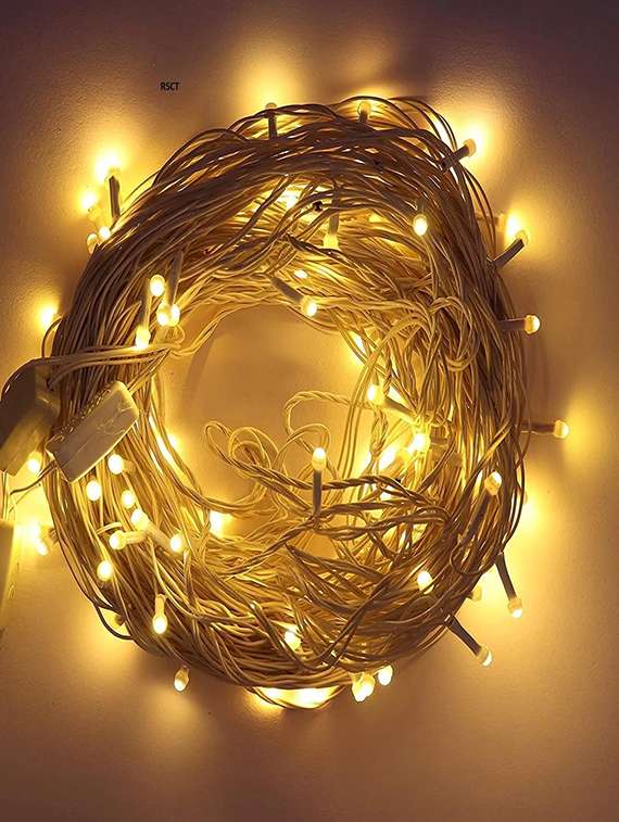rsct plastic corded electric energy efficient and adjustable white decorative led string 36 ft - 19487329 -  Standard Image - 1