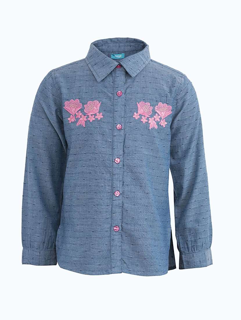 girls collared shirt