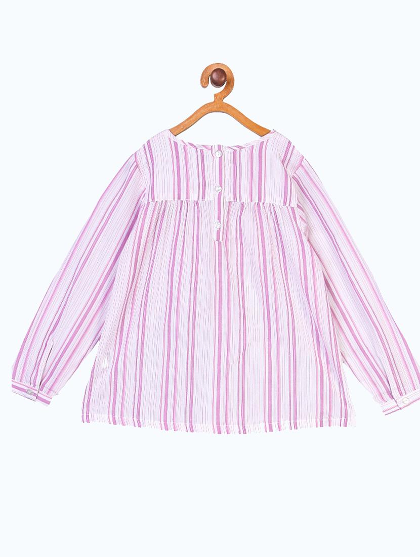 girls round neck top - 19488921 - Standard Image - 1