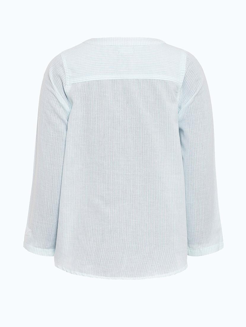 girls henley neck top - 19488927 -  Standard Image - 1
