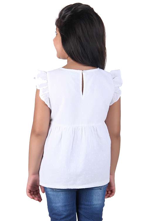 girls round neck top - 19488930 -  Standard Image - 1
