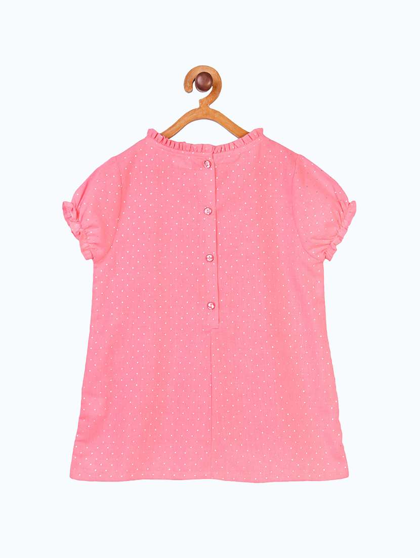 girls round neck top - 19488946 - Standard Image - 1