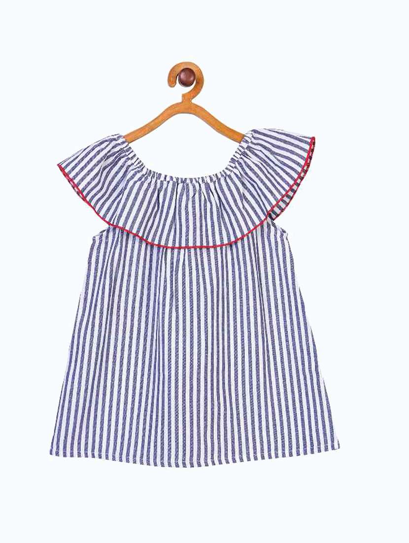 girls round neck top - 19488951 - Standard Image - 1