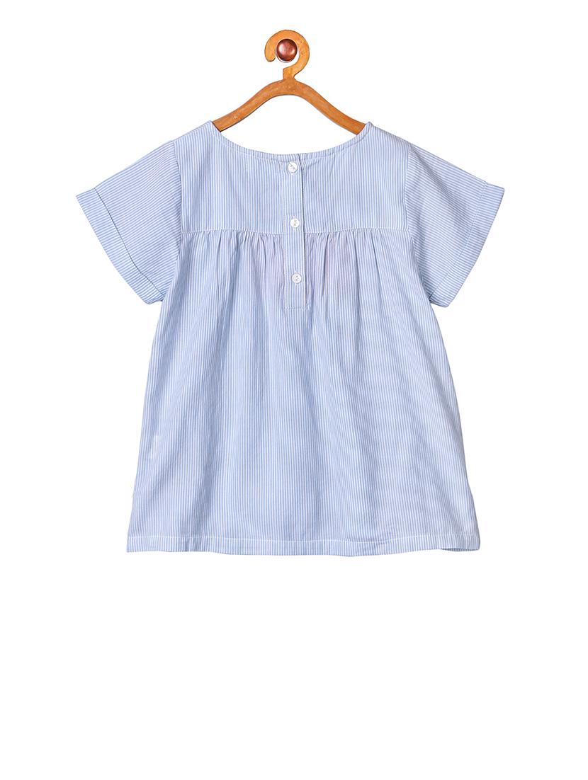 girls round neck top - 19488957 - Standard Image - 1
