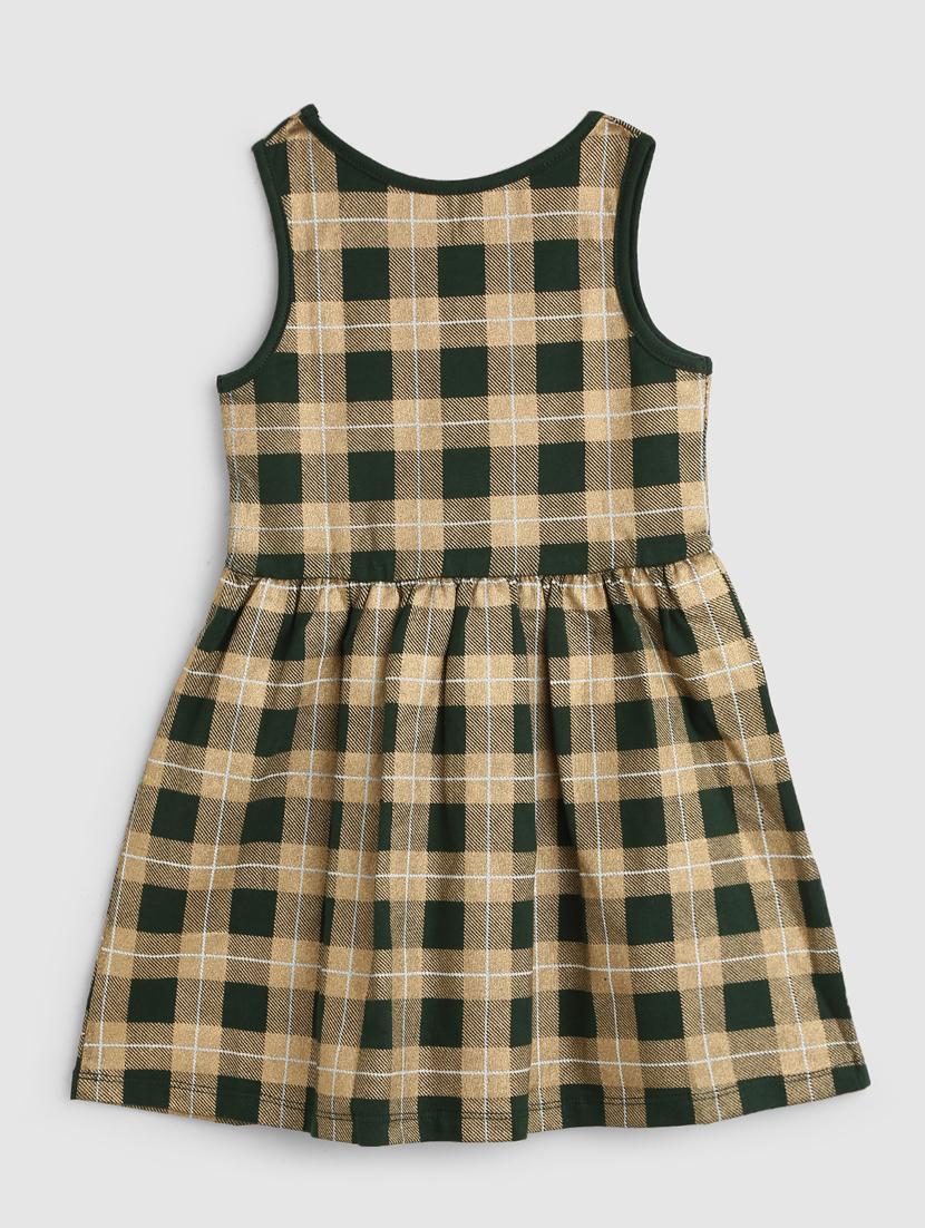 kids girls checkered frock - 19489351 -  Standard Image - 1