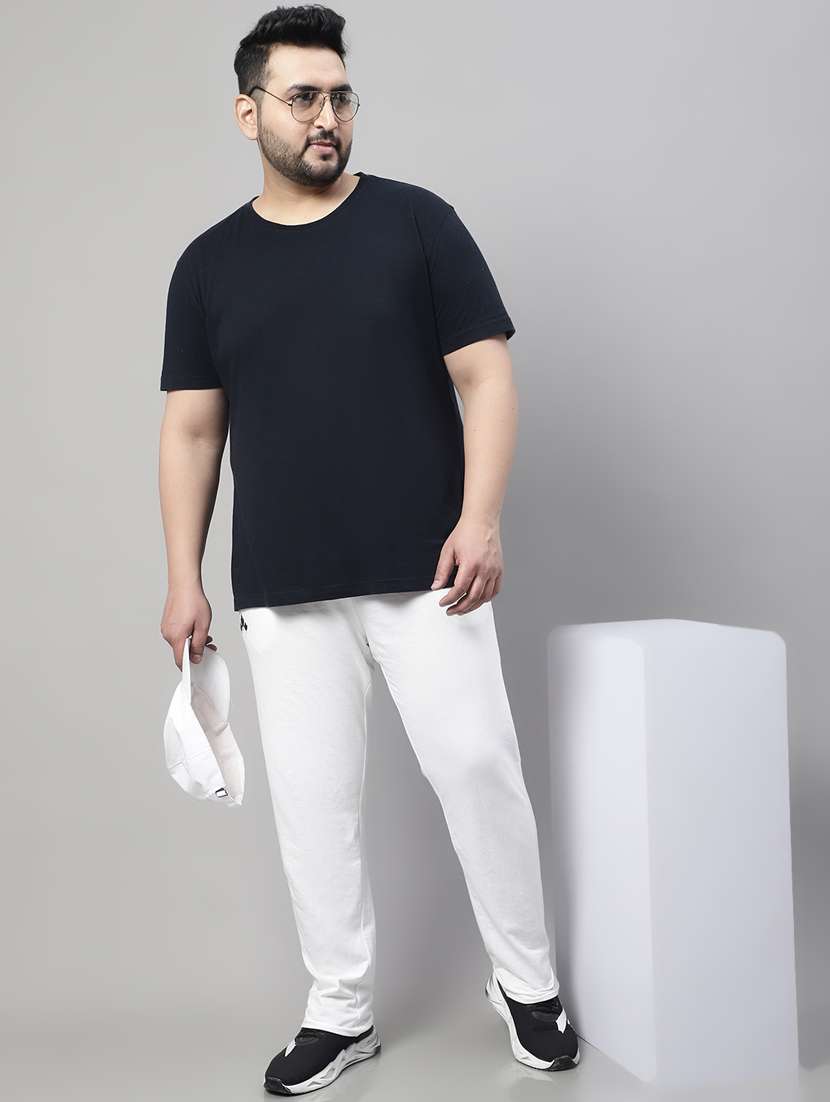 mid rise solid full length track pant - 19490776 -  Standard Image - 4