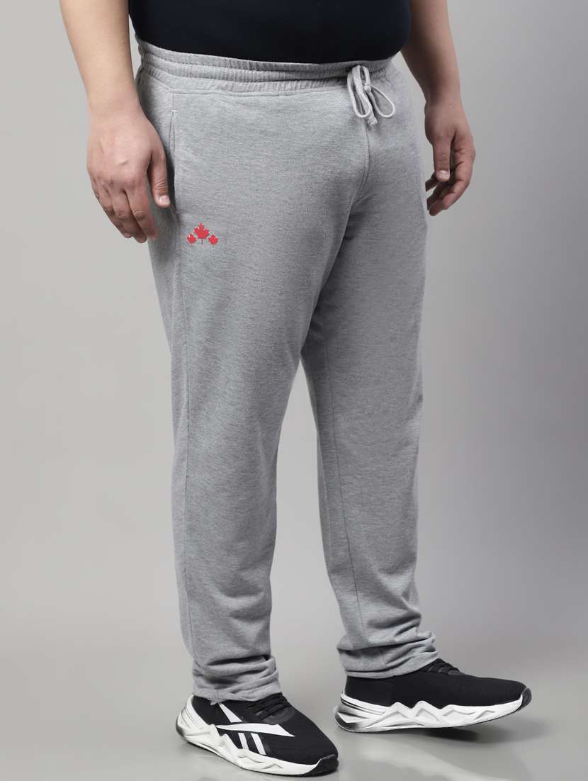 mid rise solid full length track pant - 19490777 -  Standard Image - 1