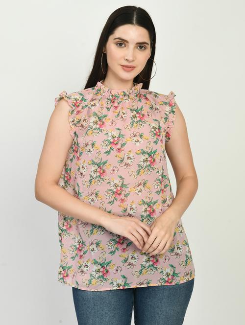 women's straight mock neck top - 19491170 -  Standard Image - 0