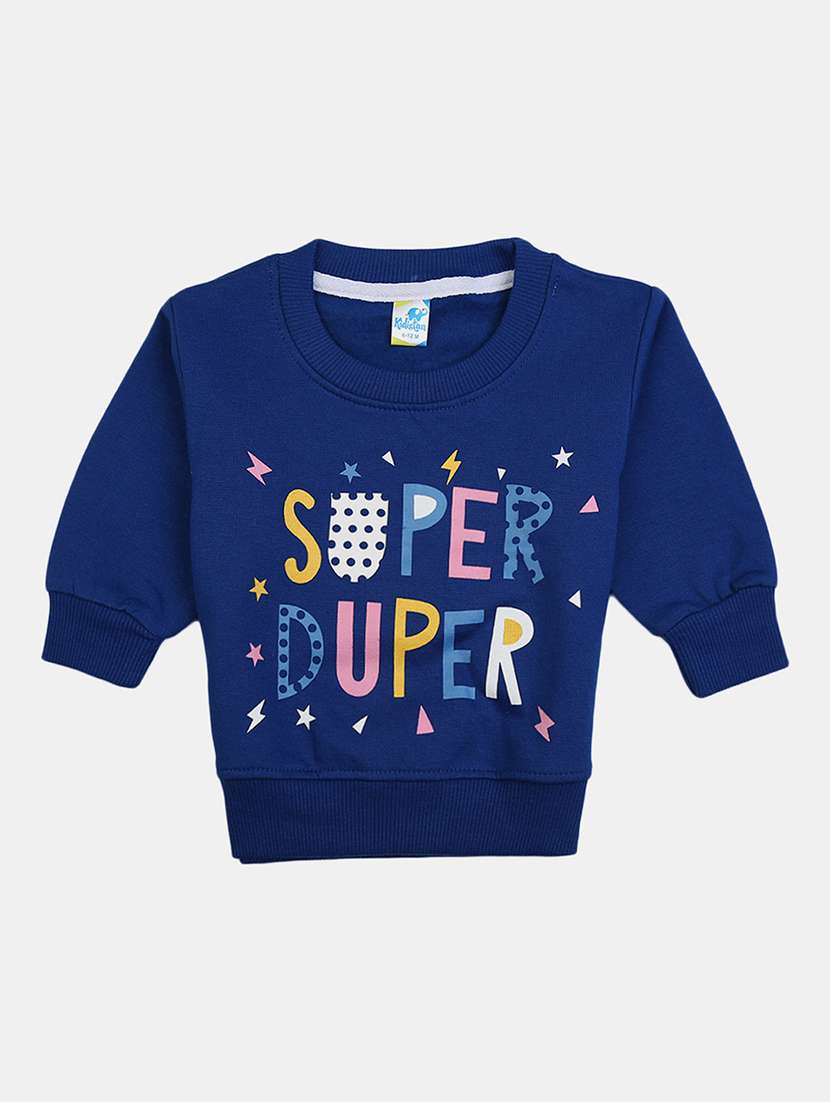 boys typography sweatshirt