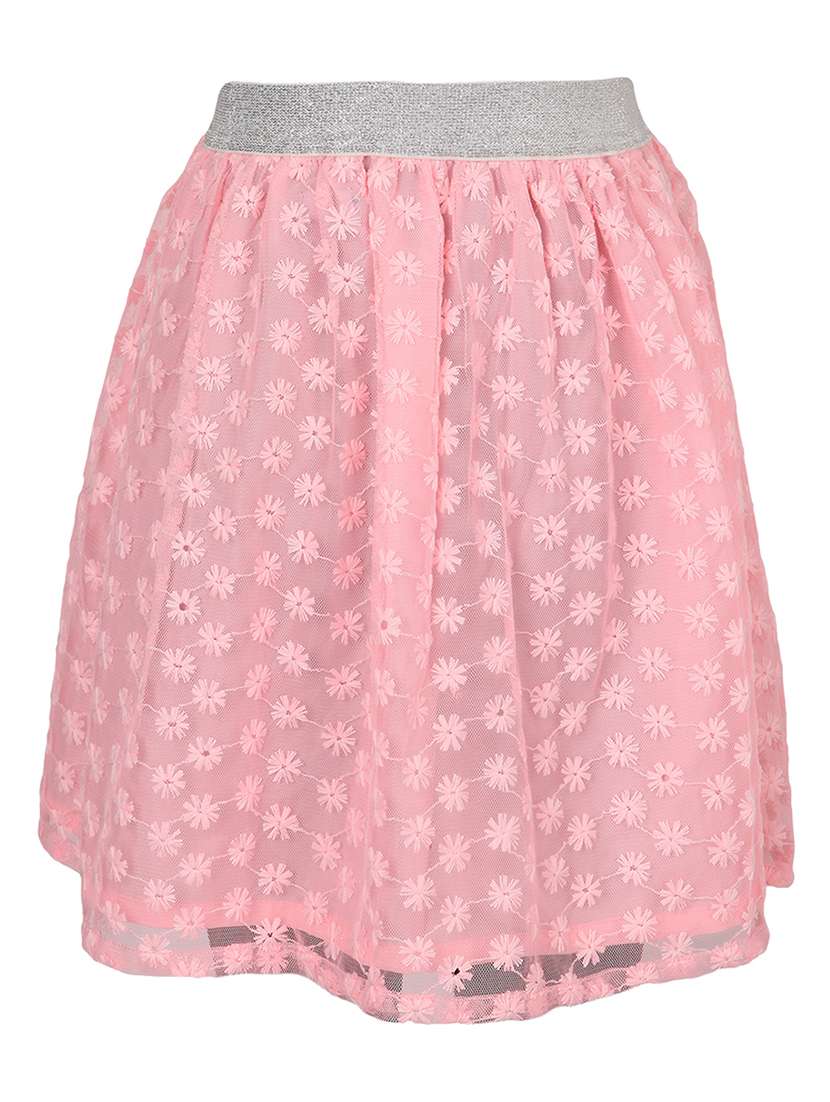 pink solid skirt - 19491813 -  Standard Image - 1