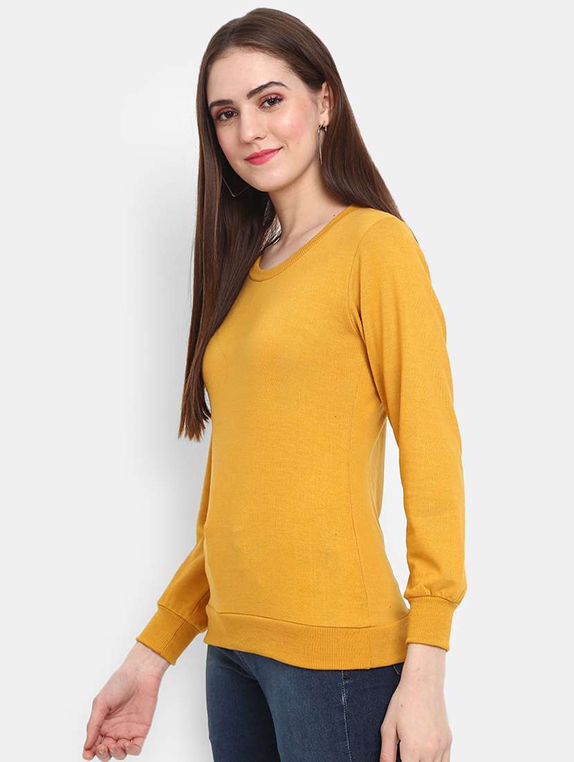 yellow cotton pullover - 19492227 -  Standard Image - 1
