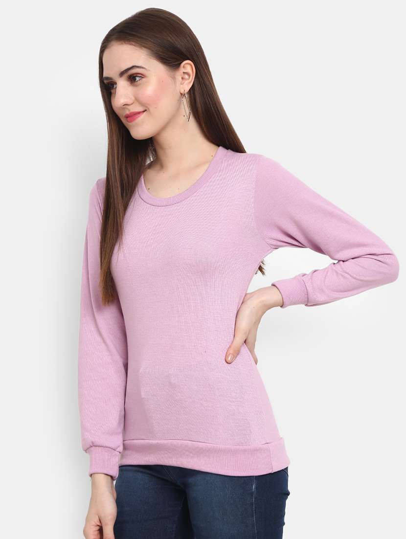 purple cotton pullover - 19492232 -  Standard Image - 1