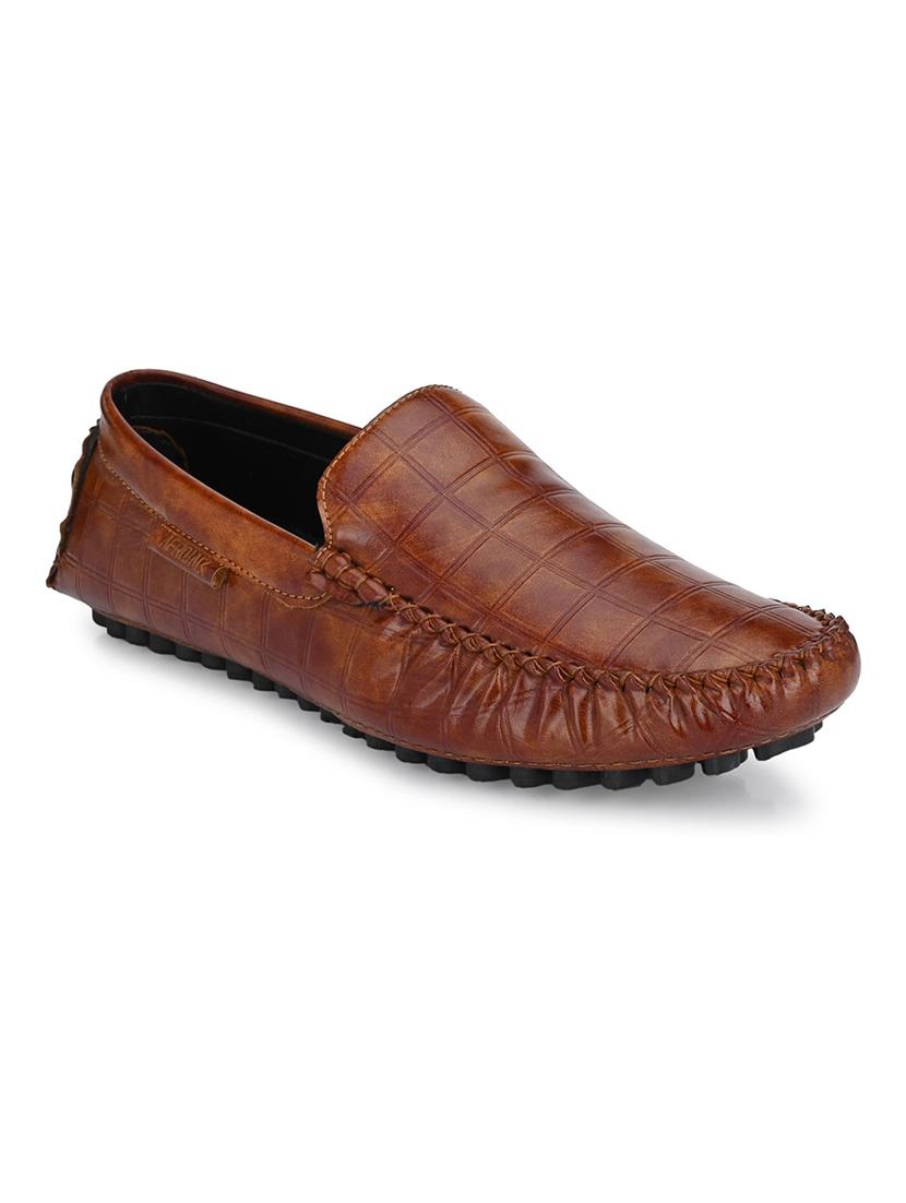 tan patent leather slip on loafers - 19492515 - Standard Image - 1