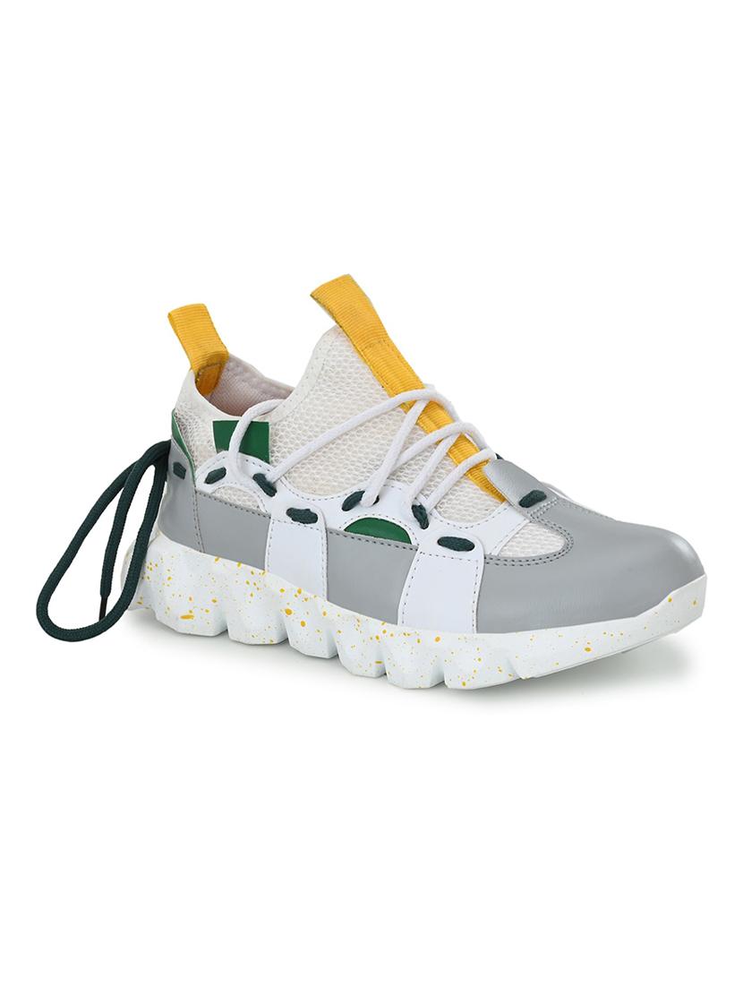 grey lace-up sports shoe - 19492617 -  Standard Image - 1
