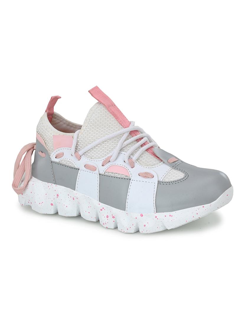 grey lace-up sports shoe - 19492618 -  Standard Image - 1