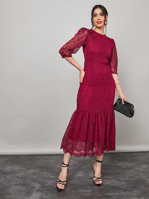 women self design tiered dress - 19492685 -  Standard Image - 0