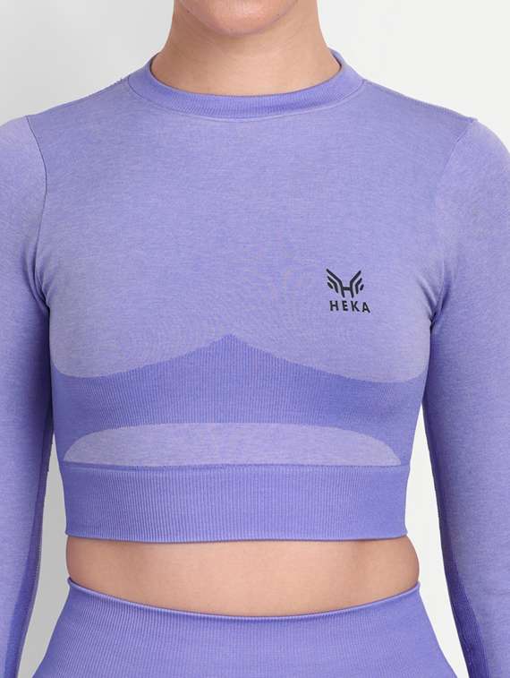 women's color block round neck t-shirt - 19492906 -  Standard Image - 4