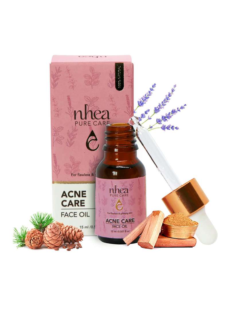 nhea acne care oil 15 ml rejuvenates skin from blemishes, acne scars, reduces zits & pimples