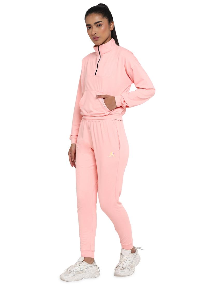 women solid long sleeve winter set - 19493745 - Standard Image - 1