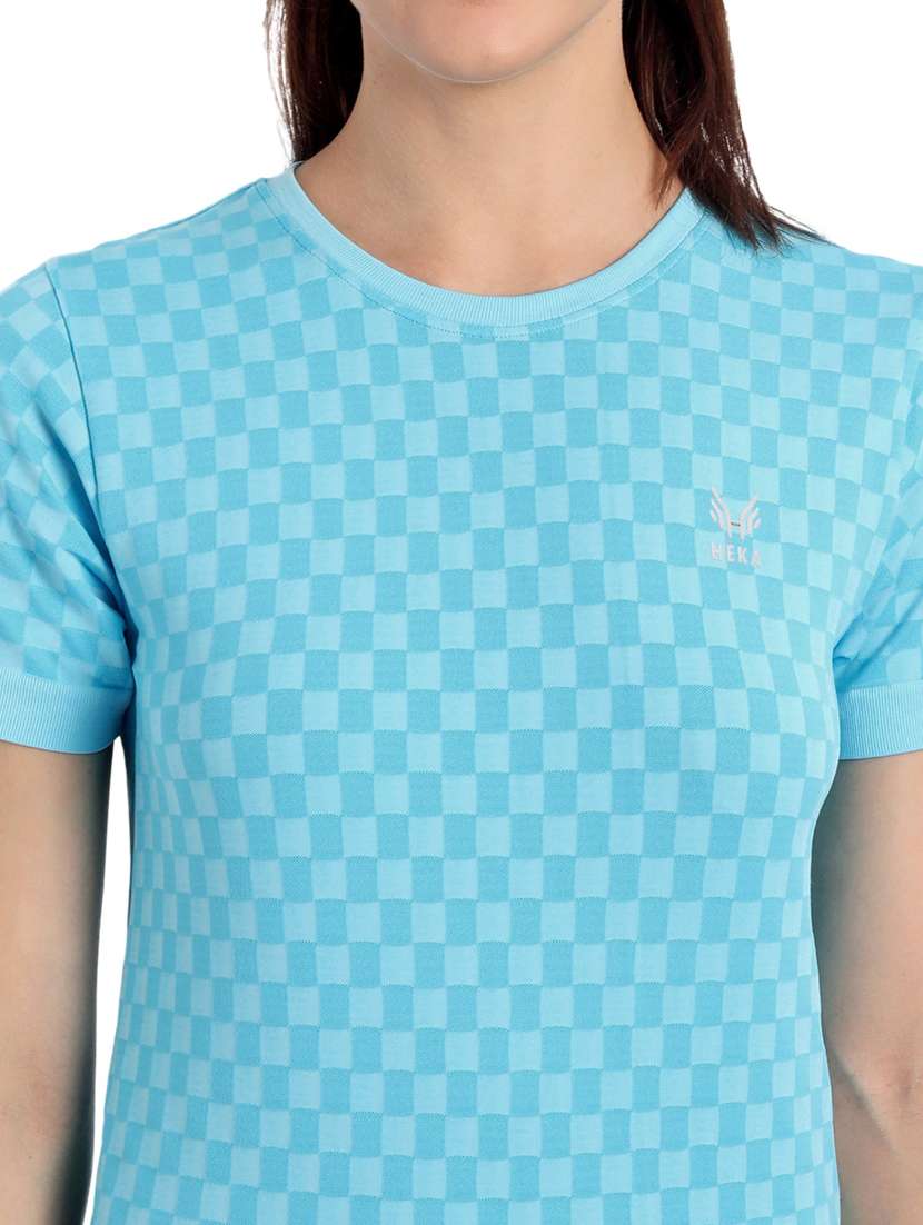 women's all over print crew neck t-shirt - 19493825 -  Standard Image - 4