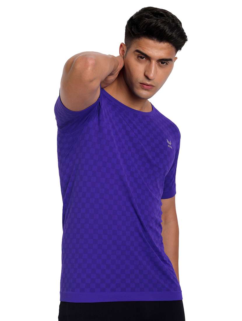 men printed short sleeves t-shirt
