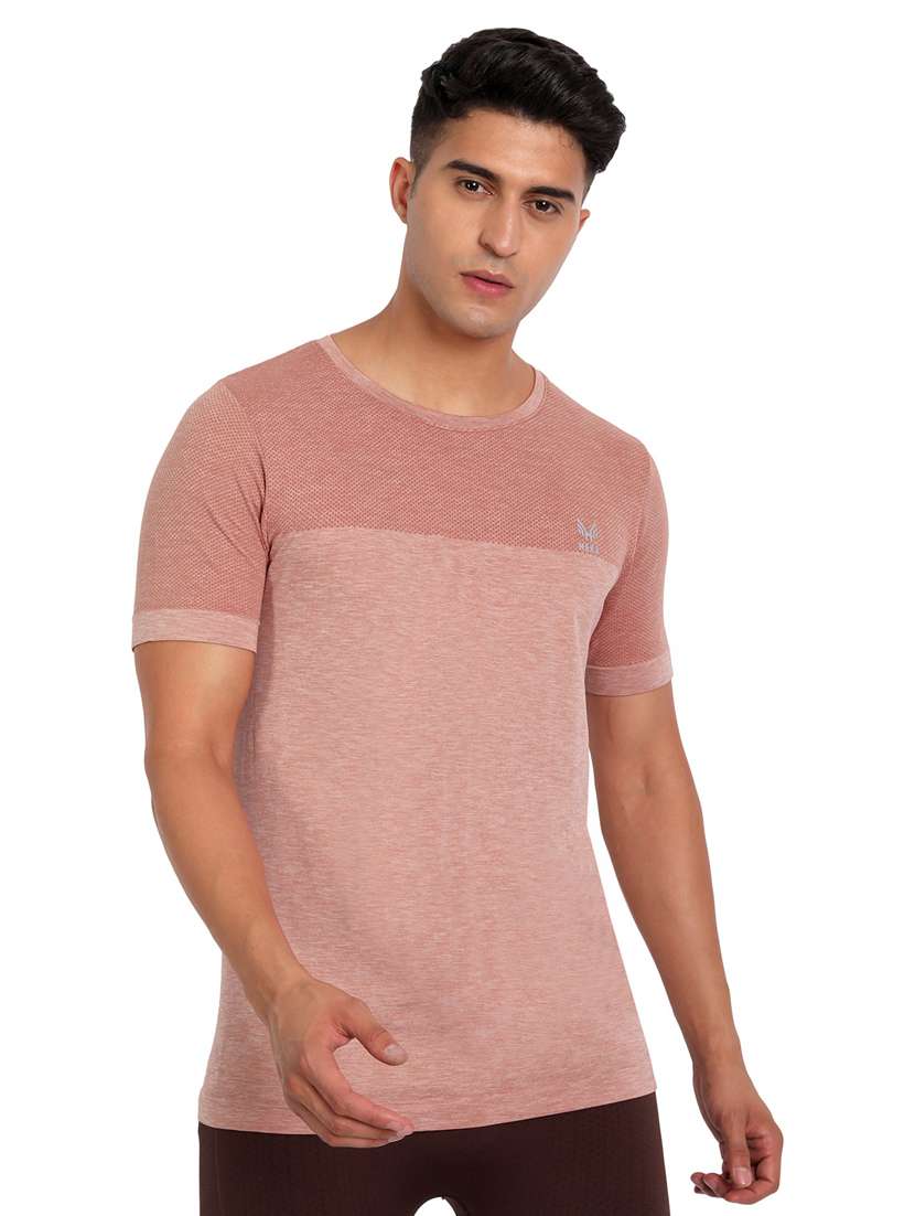 solids nylon regular t-shirt