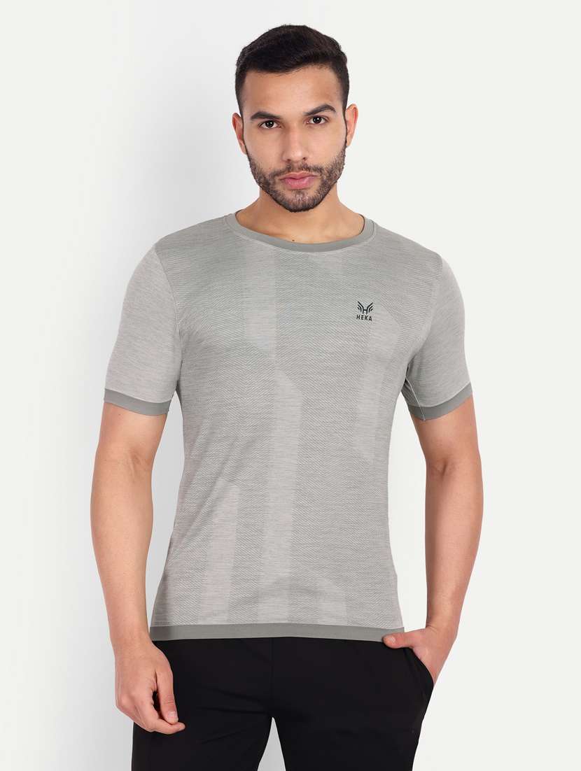 self design nylon regular t-shirts