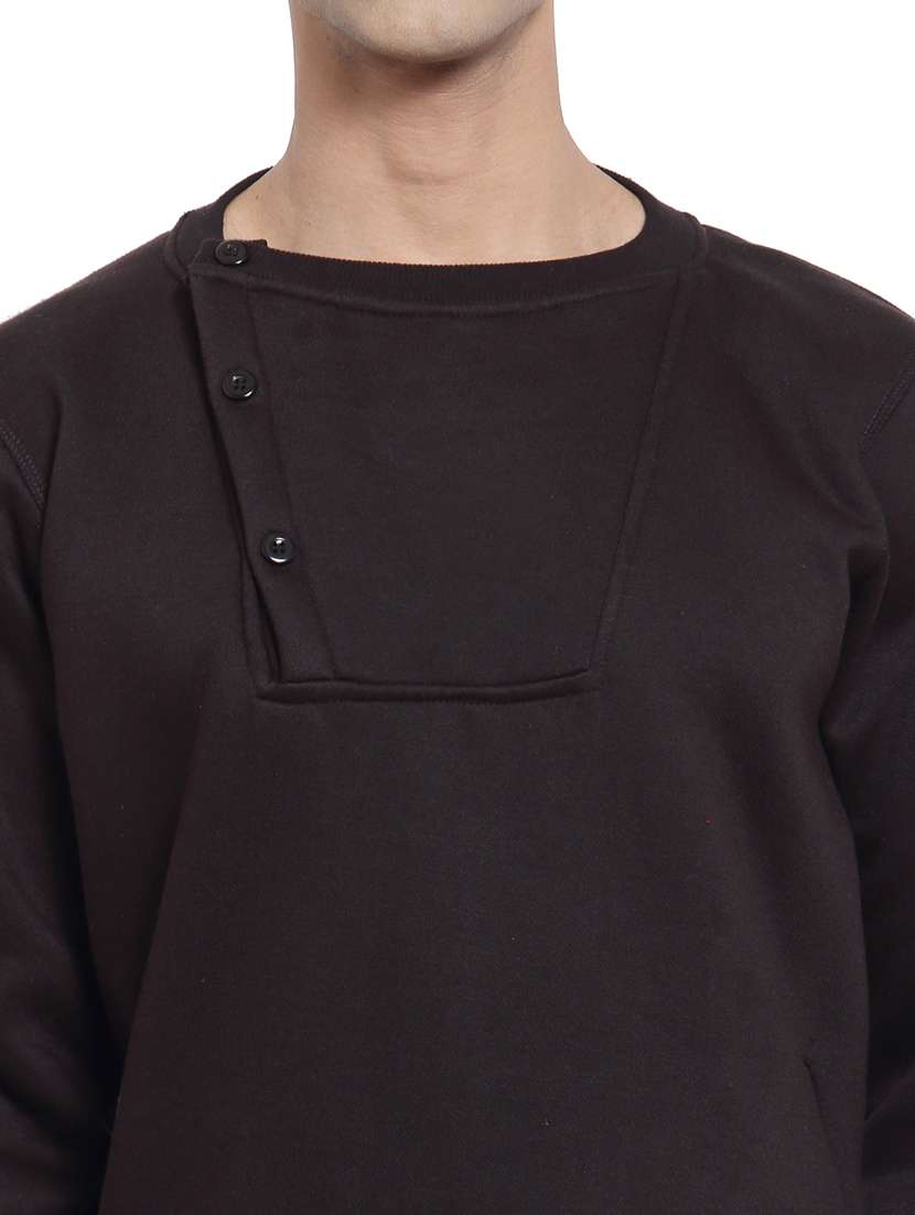 mens plain sweatshirt - 19494411 - Standard Image - 4