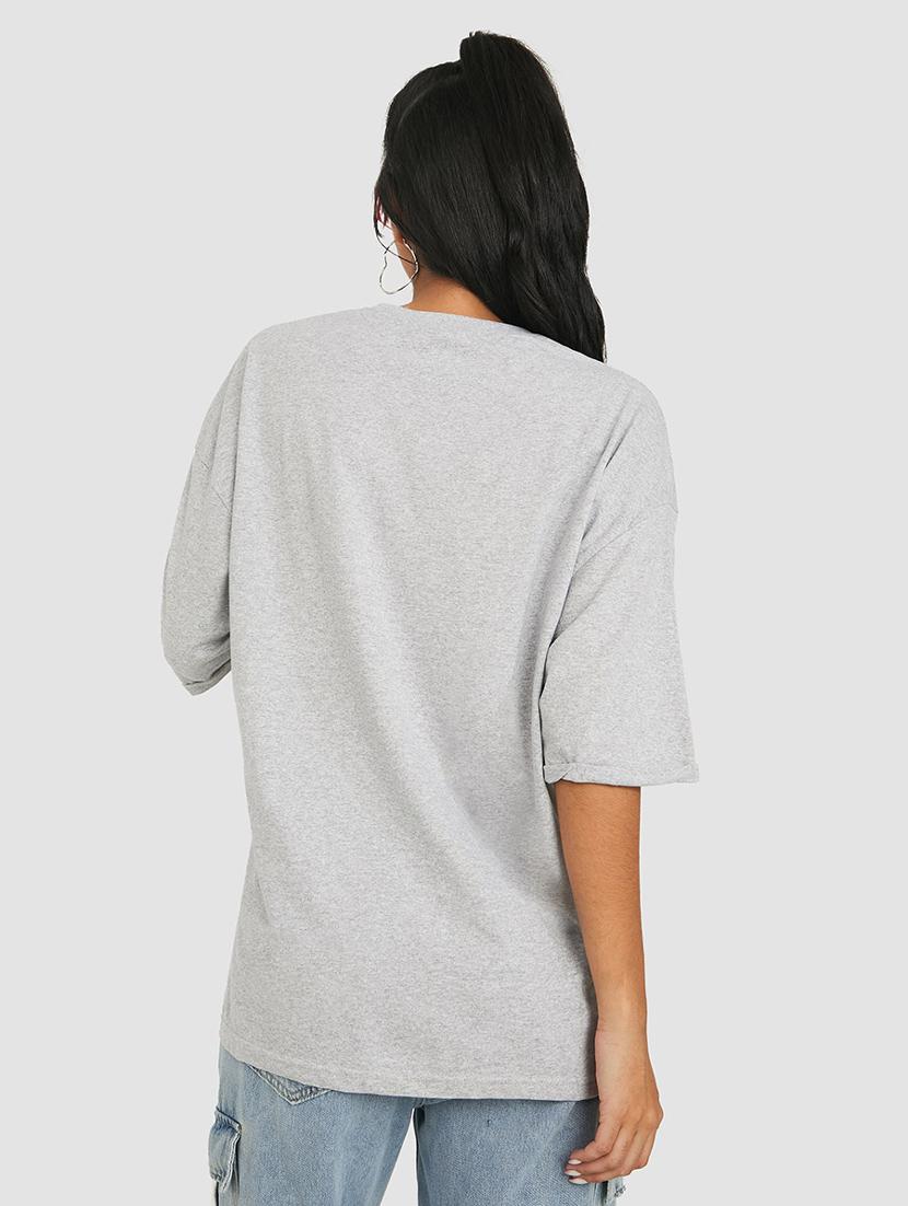 women's front print round neck t-shirt - 19494699 -  Standard Image - 1