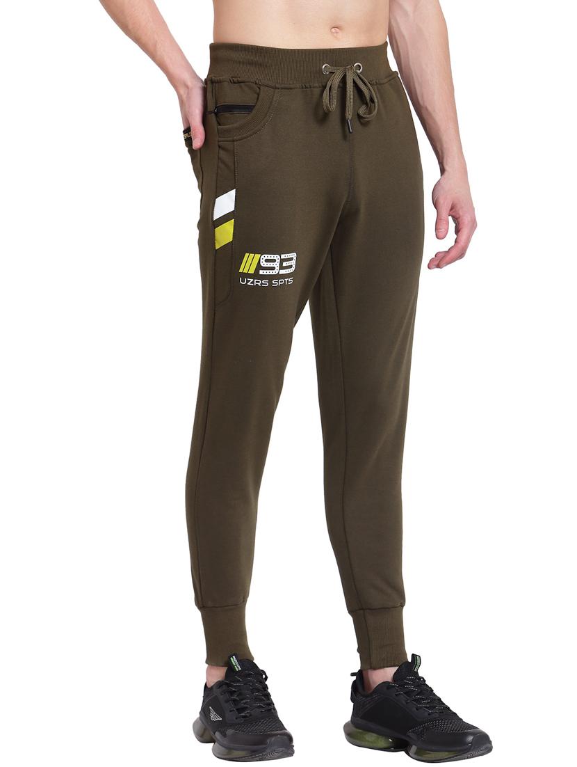 green solid mid rise jogger - 19495001 - Standard Image - 1